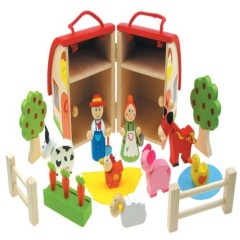 portable farm playset