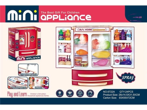 BO Spray refrigerator with light and
music, 3AA not include