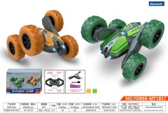 2.4G Stunt Car  
Car:  3.7V lithium battery(Included) 
Controller: 2XAA(No included)