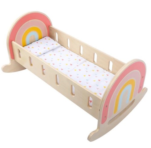 Cradle for Dolls w/ fabric