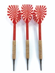 SET 3 FLECHETTES POINTE PLASTICA