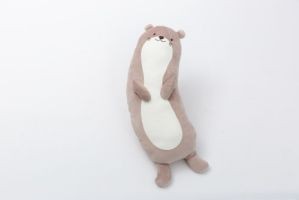 Long otter cushion