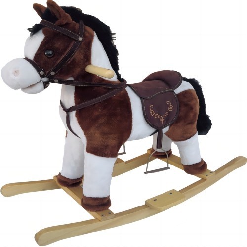 I-plush rocking horse