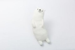 Long bear cushion