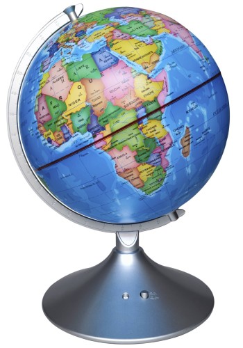 GLOBE AVEC CARTE DE CONSTELLATION 22.8CM