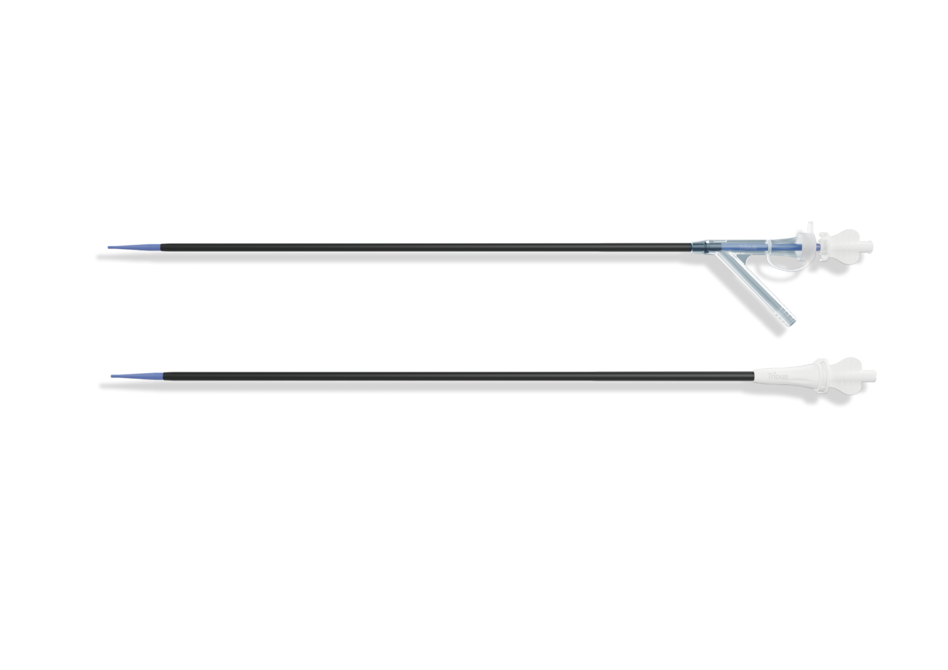 Bendable tip Negative pressure suction type ureteral access sheath