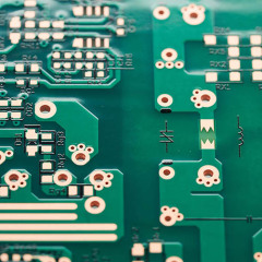 Black character PCB