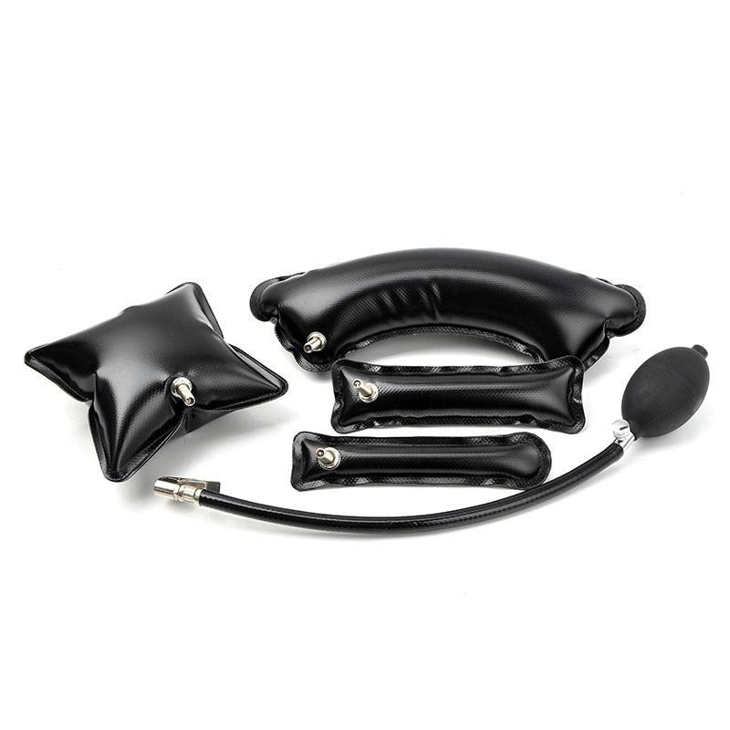 5PCS Air Inflating Pillow Set