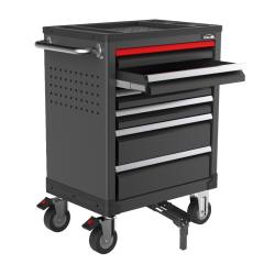 Two-way Open Tool Trolley with 7 Drawers