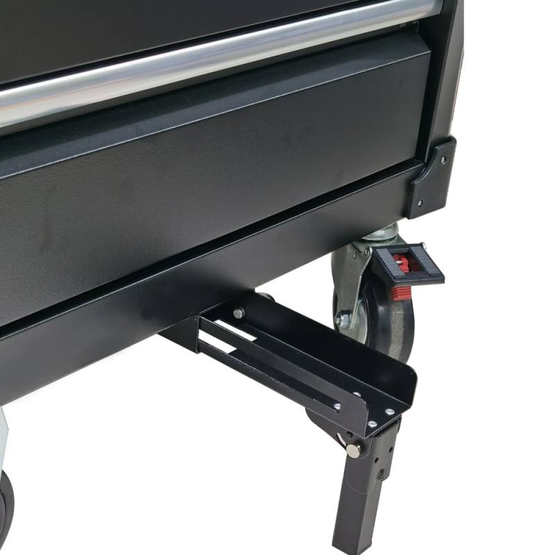 Two-way Open Tool Trolley with 7 Drawers