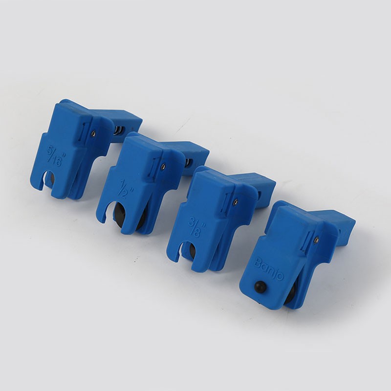 4pcs Auto Steel Line Clamp Kit