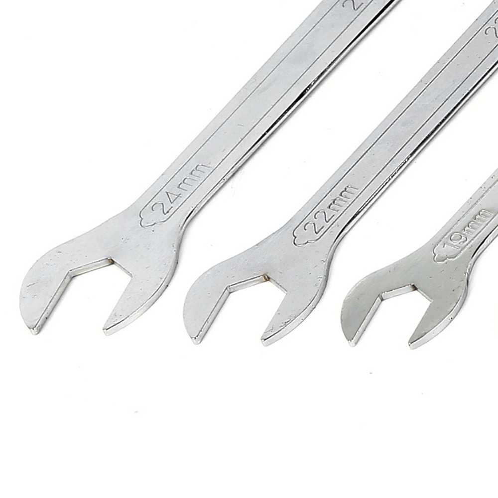 9PCS Double Open-Ended Spanner Set | Extra Flat