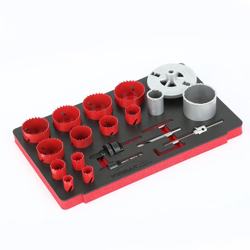 17PCS Multi-function Hole Saw Set