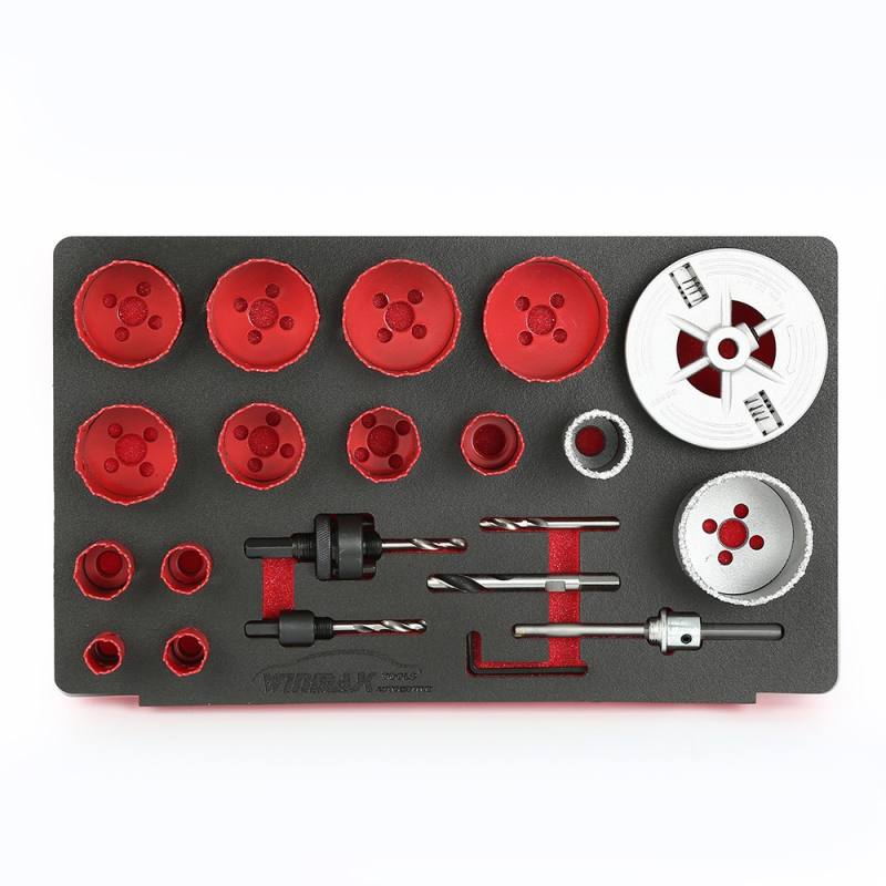 17PCS Multi-function Hole Saw Set