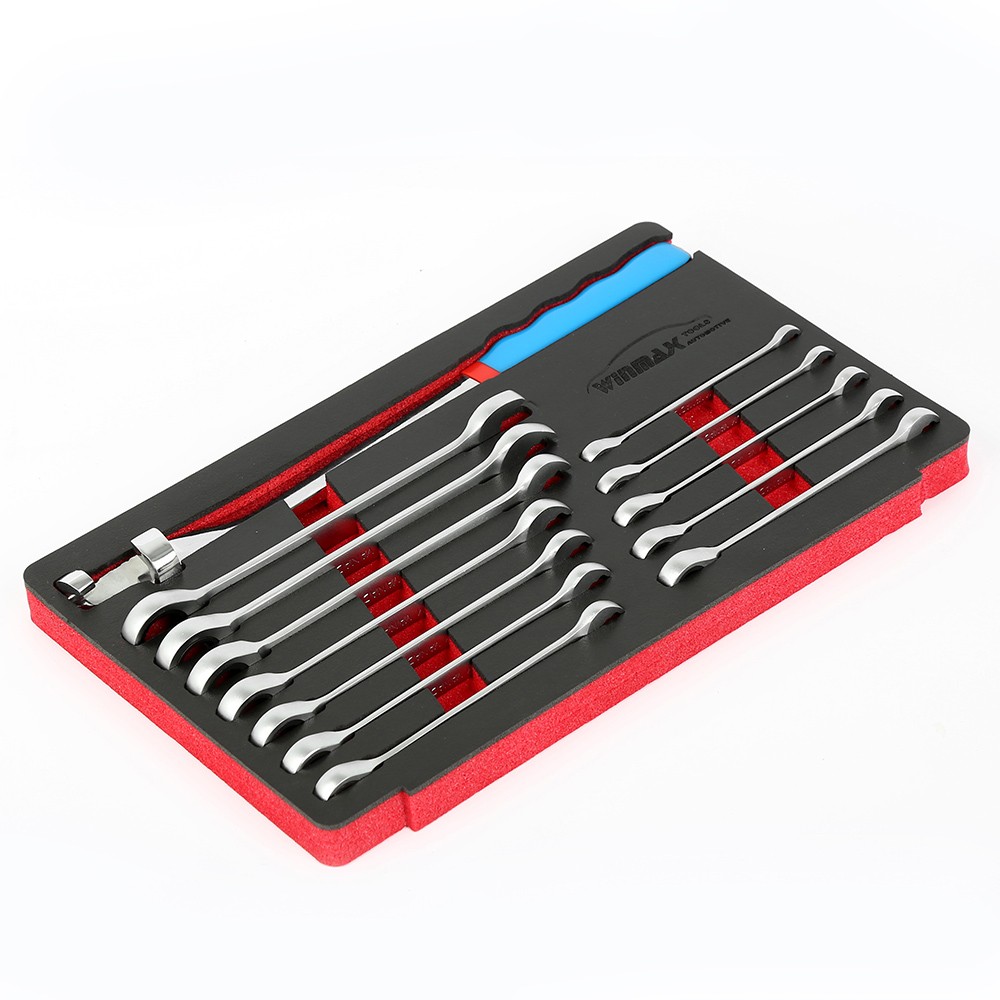 13PCS Combination Ratchet Wrench with 15inch Wrench Extender