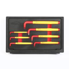 7PCS VDE Insulated Hex Key set