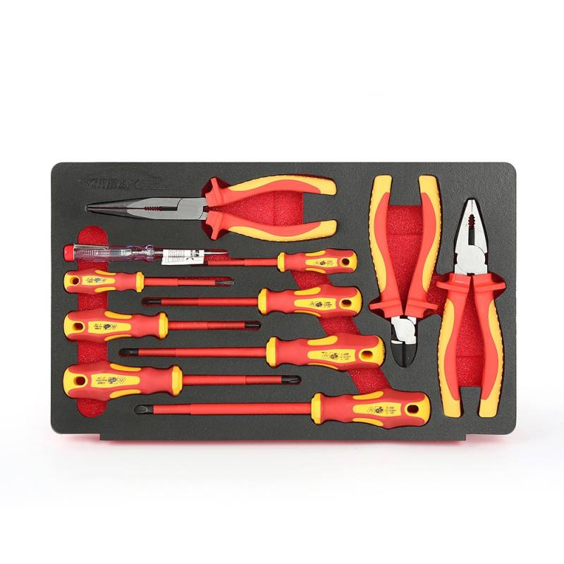 11PCS VDE Insulated Tool Set |Screwdivers & Pliers