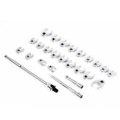 25PCS Crowfoot Wrench Set - 3/8in.Dr