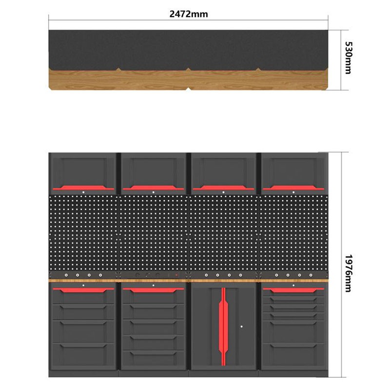 27 Pieces Deluxe-Garage Organization Collection