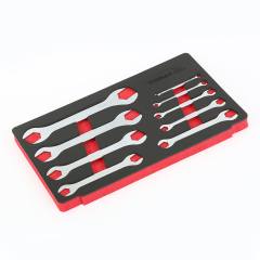 9PCS Double Open-Ended Spanner Set | Extra Flat