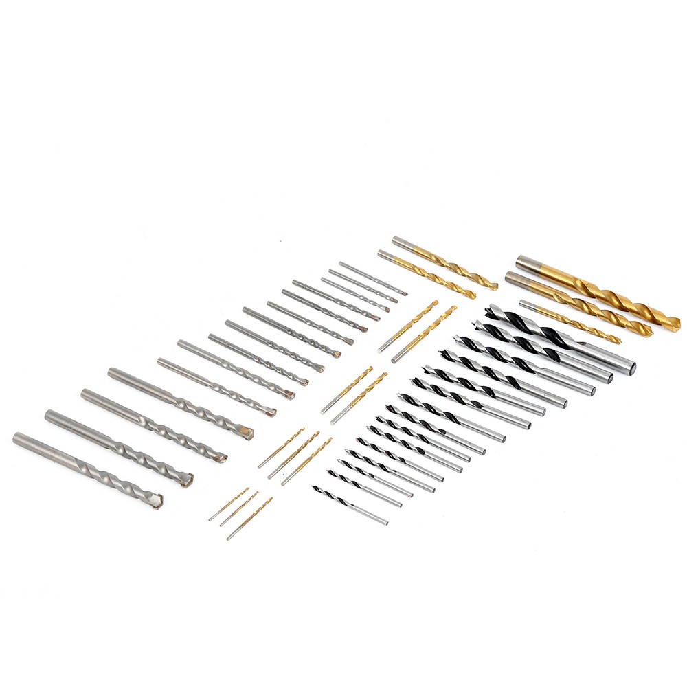 45PCS Mixed Drill Bit Set