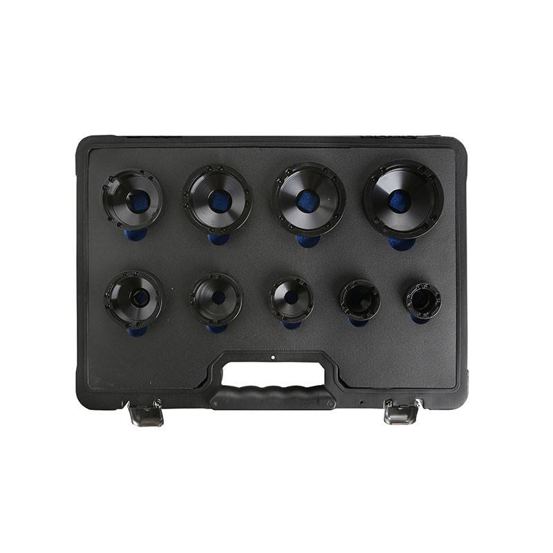 9pcs Groove Nut Socket Set