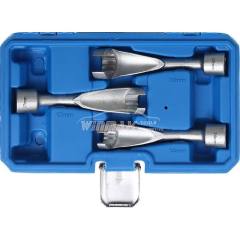 1/2" Drive Injection Line Socket Set 14-17-19 mm