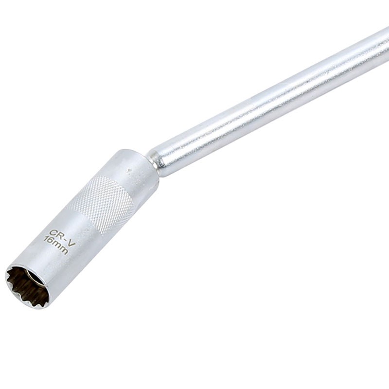 Extra Long Spark Plug Socket with Universal Joint-16mm