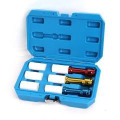 6Pc Deep Aluminium Wheel Nut Socket Set
