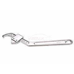 Adjustable Hook Wrench With Round Nose(95-165mm)