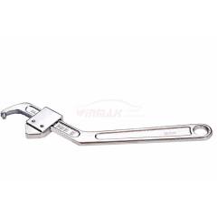 Adjustable Hook Wrench With Round Nose
