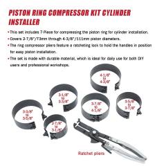 Piston Ring Service Tool Set