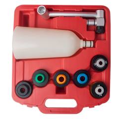 8 Piece Engine Oil Filter Set Aluminum