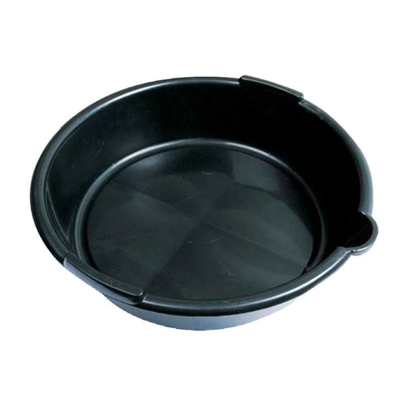 6L Plastic Oil Drain Pan - Round Shape