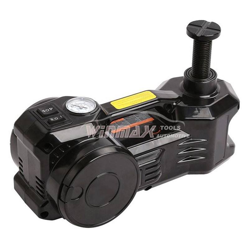 2 in 1 Car repair-Hydraulic Floor Jack /Tire Inflator Gauge