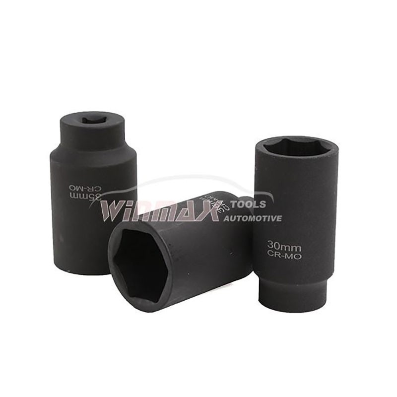 5PC 1/2"DR Deep Axle Nut Impact Socket Set