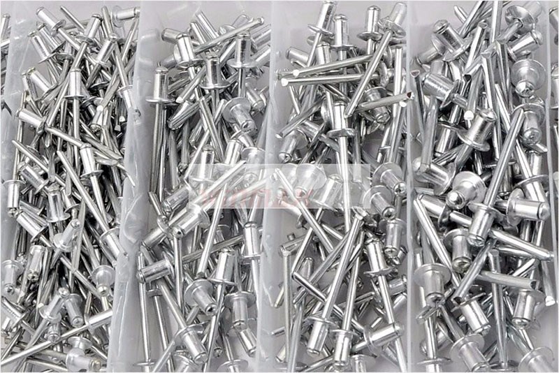 Aluminium Rivet Assortment 400 Piece
