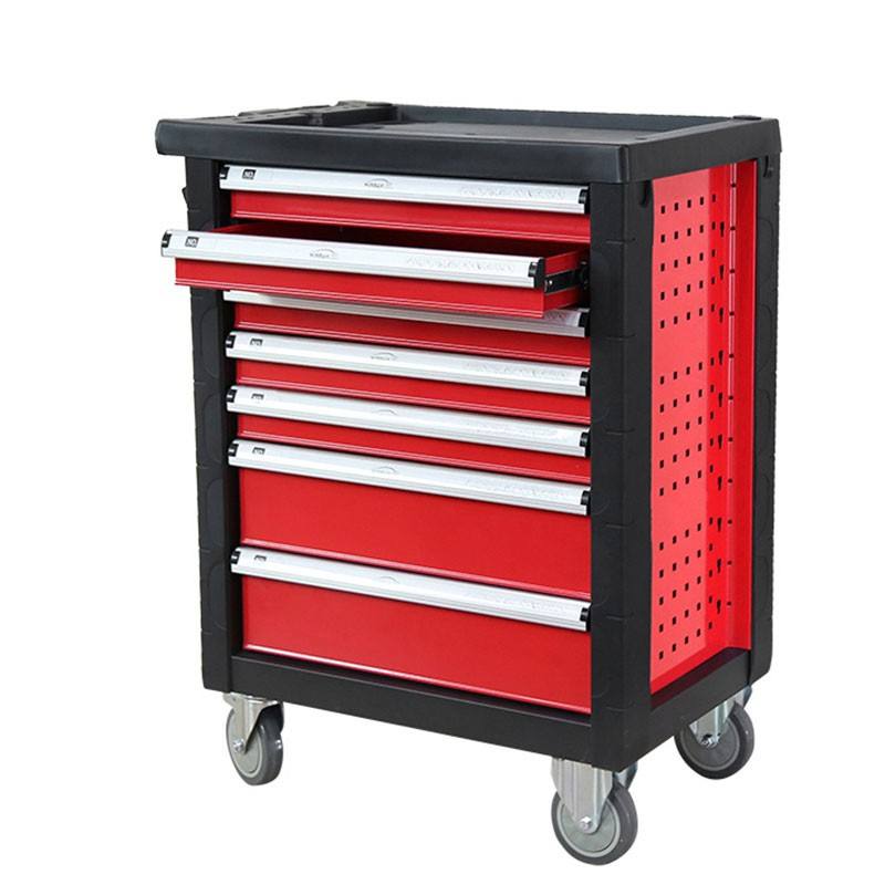 7 Drawers Metal Tool Trolley