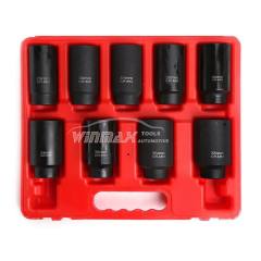 9PC 1/2"DR Deep Axle Nut Impact Socket Set
