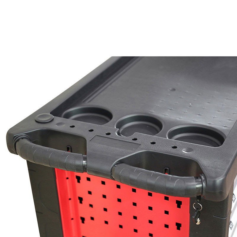 7 Drawers Metal Tool Trolley