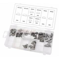 Woodruff Key Assortment 80 Piece