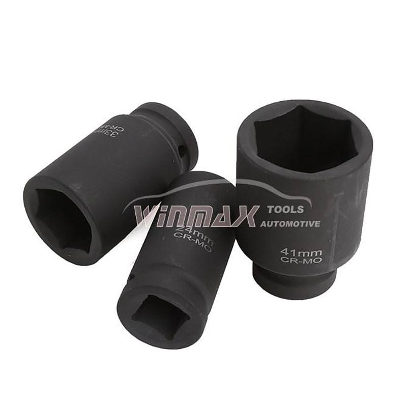 12PC 3/4"DR 80mm length Deep Impact Socket Set