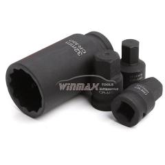 10PC 1/2" Deep Axle Nut Impact Socket Set