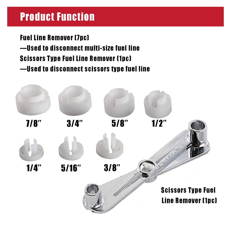 A/C Disconnect Tool Set