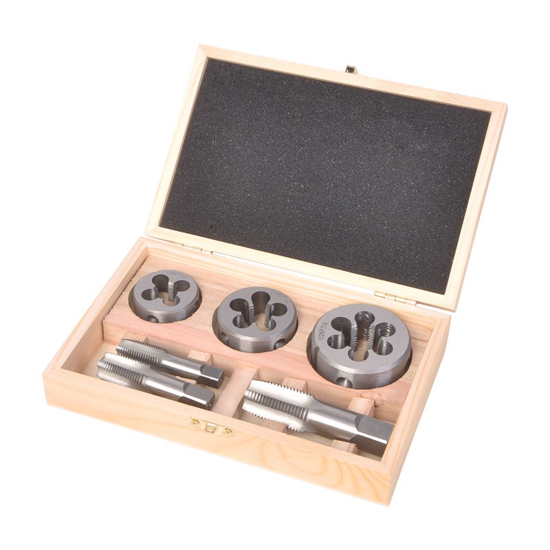 6 Pcs Pipe Tap & Die Set