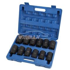 12PC 3/4"DR 80mm length Deep Impact Socket Set