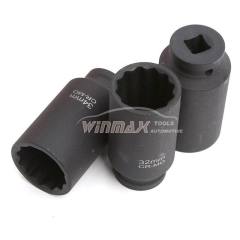 8PC 1/2"DR Deep Axle Nut Impact Socket Set