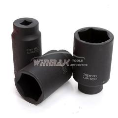 9PC 1/2"DR Deep Axle Nut Impact Socket Set