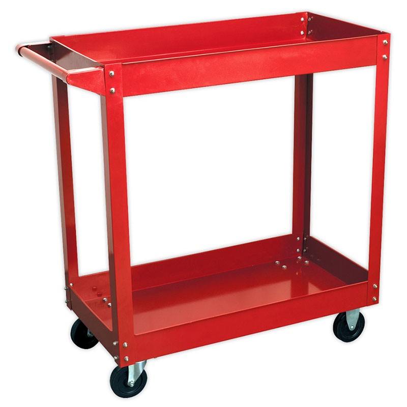 2-level Heavy-duty Workshop Trolley