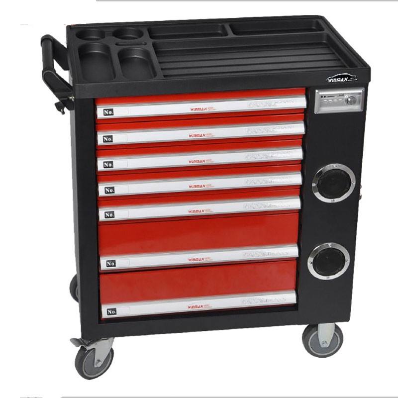 7 Drawer Tool Cabinet With Radio